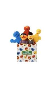 KAWS Uniqlo Plush Sesame Street Plush Toy Box Set Limited Snoopy BFF Companion