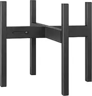 FaithLand Plant Stand, Adjustable Size Fits 12 13 14 15 16 Inches Large Plant Pot, Metal Planter Stand, Mid Century Expandable Plant Holder Indoor Outdoor, Adjustable Width: 12”-16.1” - Easy Assembly