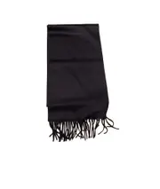 cashmere tassel scarf One size Black