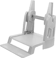 DOITOOL 1Pc External Rolls Label Holder Thermal Label Rack for Warehouse Office Retail Use Lightweight Manual Winding Machine for Efficient Label Storage