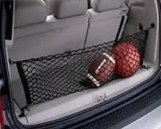 Car Nylon Rear Trunk Mesh Net Boot Cargo Storage Luggage Net Organizer 110x50cm (for: Nissan)