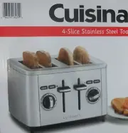 Brand new Cuisinart 4-slice stainless steel Toaster CPT-14