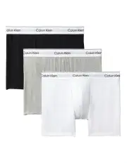 [Calvin Klein] Icon Cotton Boxer Briefs 3 Pack in Multi