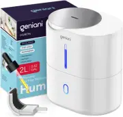 Top Fill 2L Cool Mist Large Humidifier & Essential Oil Diffuser for Home - Smart