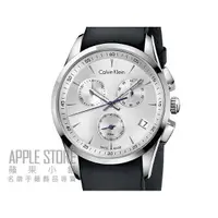 在飛比找蝦皮購物優惠-【蘋果小舖】 Calvin Klein 紳士簡約計時皮帶男錶
