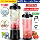 600ml Portable Blender Smoothies,Personal Blender Shakes Mixer Juicer Cup 240W