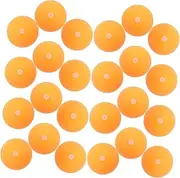 KITANDOVE 50pcs Table Tennis Balls with Silicone Plugs for Training Durable Punched Pong Balls Compatible with Trainers Enhance Performance with Great Stability and Rotation