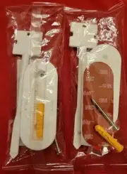 Invisible Floating Shower Bottle Dispenser Bracket x2 With Keys gilchrist&soames