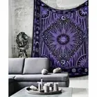 New Burning Sun Wall Hanging Decor Bohemian Hippie Queen Size Indian Bedspread