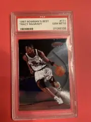 1997 Tracy McGrady Bowman's Best Rookie RC #111 PSA 10 GEM MINT