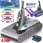 9500mAh Battery For Dyson V8 SV10 Absolute V8 Animal 215867-04 & Pre/Post Filter