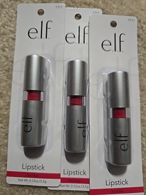 Gift's for Her e.l.f. Lipstick Set of 3 Red (Sociable)