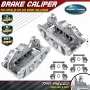 2x Brake Calipers w/ Bracket for Chrysler 200 300 Dodge Challenger Front LH & RH (for: Chrysler)