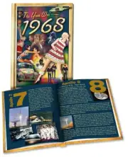 1968 MiniBook: Happy Birthday or Anniversary Gift