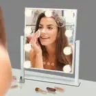 Hollywood Vanity Mirror With 9 LED Bulbs Touch 3 Lights Dressing Table Make-up