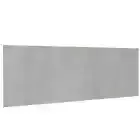 Wall Bed Frame Headboard Head Concrete Grey 240x1.5x80cm Engineered Wood