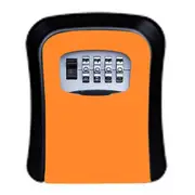 Secure Wall Cabinet Key Box Password Lock For Door Security Metal Storage Box