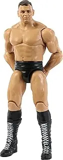 Mattel WWE Action Figure, 6-inch Collectible Gunther with 10 Articulation Points & Life-Like Look