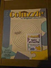 Provo Craft Coluzzle Cutting System Template-Circle Shape NEW, W/ Idea Starters