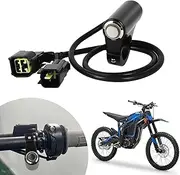 Alpha Rider Headlight Kill Switch kits for Talaria Sting R MX4 Plug and Play Help Save Battery with Blue led Halo and Plugs Headlight On/Off Switch
