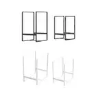 Dish Drying Holder Plate Stand Space Saving Dishware Storage Rack Dish Drainer