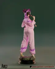 Juri Han (SF) Statue 3D Print Unpainted/Unassembled