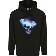 Brainstorm SCI-FI Skull Gothic Space Childrens Kids Hoodie