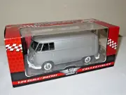VOLKSWAGEN VW TYPE 2 (T1) DELIVERY VAN BUS 1:24 SHOWCASTS OPENING REAR DOOR