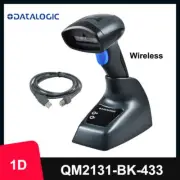 Datalogic Quickscan QM2131 Cordless 1D USB Barcode Scanner w/ Base QM2131-BK-433