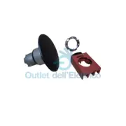 Ge Power 184050 P9MEM6NN Button A Mushroom Black 60MM