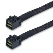 12G Internal HD MiniSAS SFF-8643 to SFF-8643 Cable (100cm)