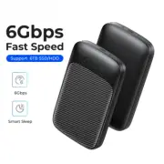 USB3.1 6Gbps HDD Enclosure SATA To Type-C SSD Hard Drive Enclosure Support UASP
