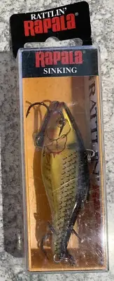 Rapala RNR-7 Rattlin Rap Silver Gold
