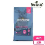 【BLACKWOOD 柏萊富】特調成貓亮毛配方《雞肉+糙米》6KG(貓飼料 貓乾糧)