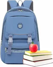 [Lueear] Backpack School Bags, Cute Academy Backpack, Outdoor Travel Casual Simple Cute Traditional Backpacks, Waterproof Backpack with Adjustable Shoulder Straps for Teenage Girls