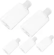 IMIKEYA 5Pcs Portable Travel Lotion Bottles Leak Cosmetic Sub Bottles for Easy Use for Packing Lotions Creams and Other Liquids The Go