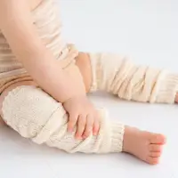 在飛比找momo購物網優惠-【Pompkins Baby】日本有機棉 嬰兒爬行襪套(日本