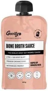Gevity Rx Bone Broth Sauce Souped-Up Sriracha Mayo Go Pack 200ml