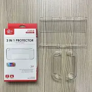For Switch OLED 3 In 1 Protective Cover Left Right Joy-Con Protective Shell Case