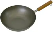 Pure Titanium 28cm Chinese Beijing wok wood handle Amazing Lightness pan