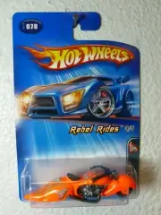 Kmart Only Day-Glo Orange 2005 REBEL RIDES SERIES Hot Wheels W-OOZIE #078