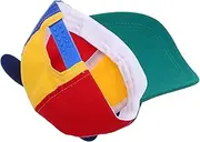 [Kisangel] Detachable Propeller Beanie for Boys and Girls Adjustable Flat Brim Baseball Cap Helicopter Design Fun Snapback Hat