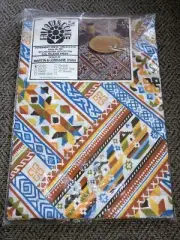 New NOS Vtg Fallani & Cohn Inc Tablecloth 52 x 52 Square Retro Chickens