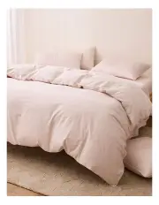 [Sheet Society] Eden Cotton Quilt Cover Set in Marshmallow