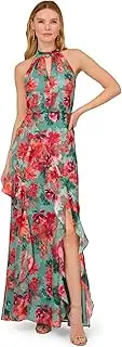 [Adrianna Papell] Women's Printed Mermaid Dress