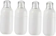 EPIGEIST 4pcs Type Travel Lotion Bottles Leakproof Empty Shampoo and Facial Containers for Cosmetics and Travel Accessories