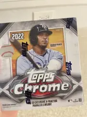 2022 Topps Chrome Baseball MLB Mega Box X-Fractor Parallels NEW In Hand!
