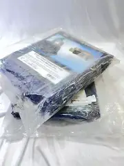 (Lot Of 2) Steiner 325-6X8 ft ArcView Blue Transparent FR Vinyl Welding Screen