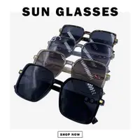 在飛比找ETMall東森購物網優惠-【GUGA】偏光太陽眼鏡 金邊雙扣款 墨鏡 偏光眼鏡 出遊戶