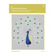 Peacock Abstraction Quilt Pattern by Violet Craft Quilting sewing Craft DIY